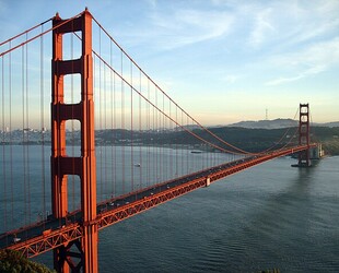 THE GOLDEN GATE BRIDGE